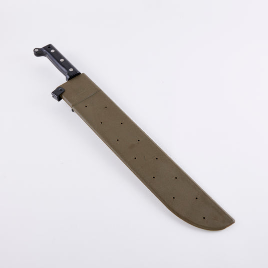 MACHETE 18" US ARMY STYLE WITH SAW BACK & COVER