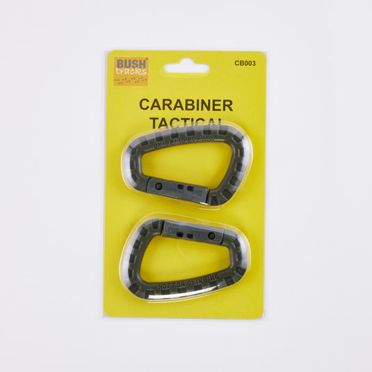 CARABINER TACTICAL TWIN PACK MIX COLOURS