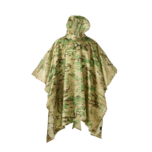 PONCHO MULTICAM RIPSTOP HOODED