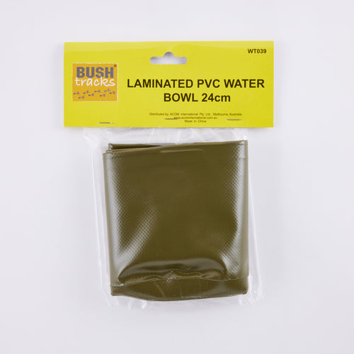 LAMINATED PVC WATER BOWL 24 cm