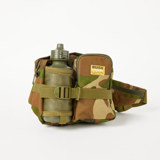 WAIST BAG WITH WATER BOTTLE WOODLANDS