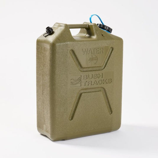 Bush Tracks 22L Wide Mouth Heavy Duty Water Jerry Can with Tap
