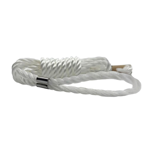 Bush Tracks 6mm Single Guy Rope With Wooden Runner & Spring
