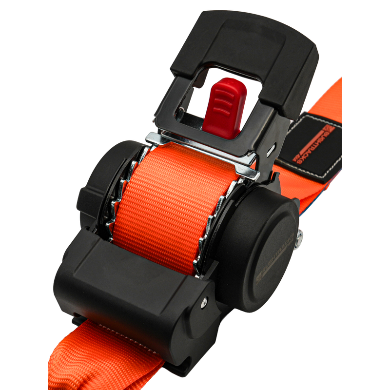 Load image into Gallery viewer, Retractable Automatic Ratchet Tie Downs, 50mm x 4.5m, 1500kg
