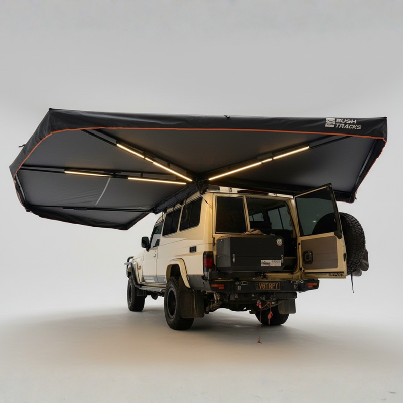 Load image into Gallery viewer, Bush Tracks 270 Freestanding XL Awning
