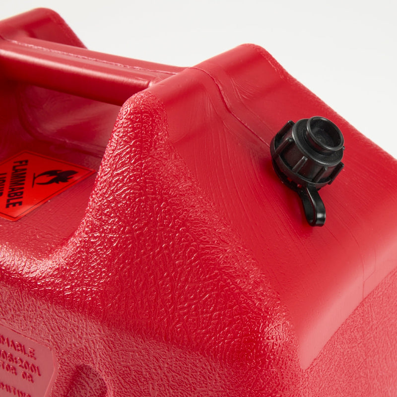 Load image into Gallery viewer, Bush Tracks 20L Heavy Duty Fast Pour Fuel Can – Unleaded Red
