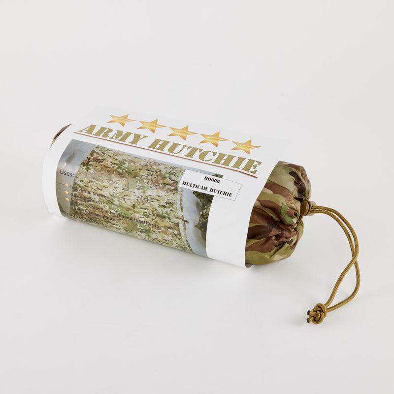 Load image into Gallery viewer, HUTCHIE MULTICAM NEW - Ultralight Tarp Shelter
