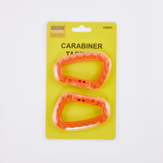 CARABINER TACTICAL TWIN PACK MIX COLOURS