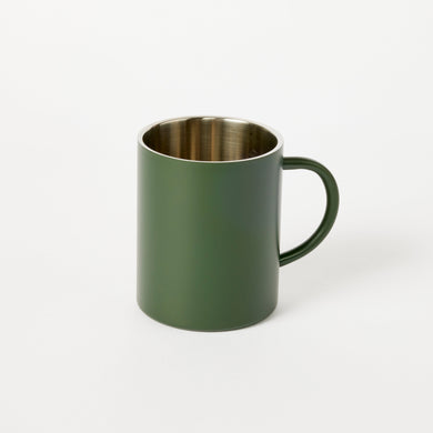 MUG S/S  DOUBLE WALL INSULATED OLIVE 450ML