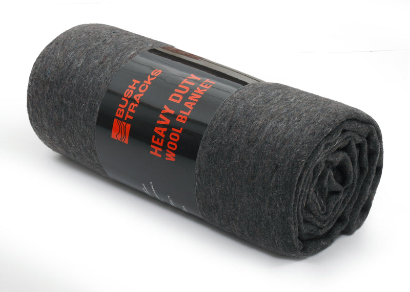 Load image into Gallery viewer, Army Grey Wool Blanket – 55% Wool Military Style Heavy Duty Camping &amp; Survival Blanket
