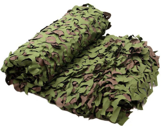 CAMO NET WOODLAND ON ROLL 40M x 2.4M