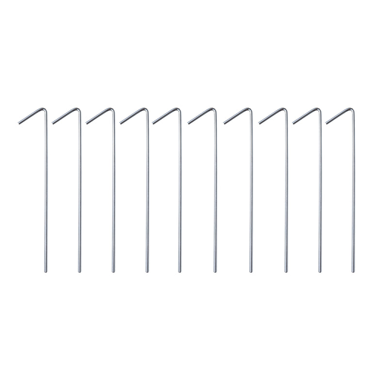 Load image into Gallery viewer, Bush Tracks Tent Pegs 10 Pack - 17.5cm
