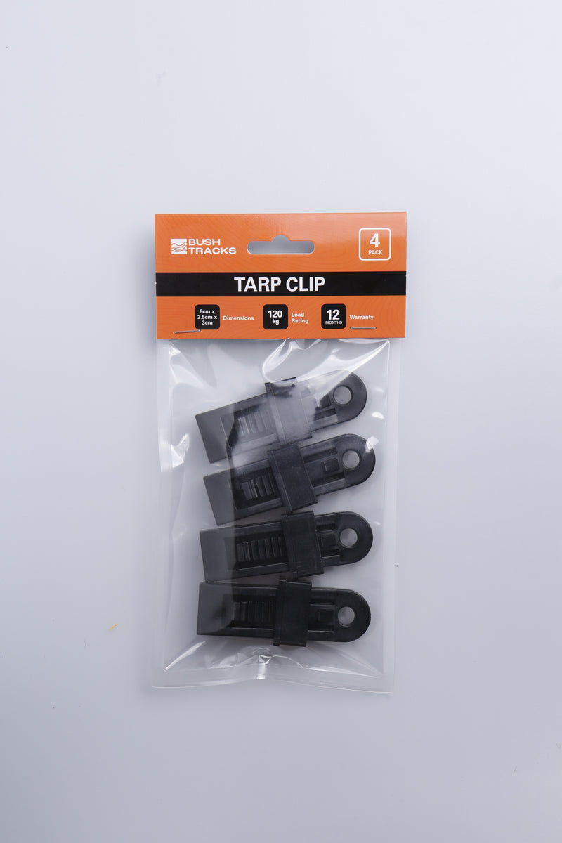 Load image into Gallery viewer, Bush Tracks Tarp Clip - 4 Pack
