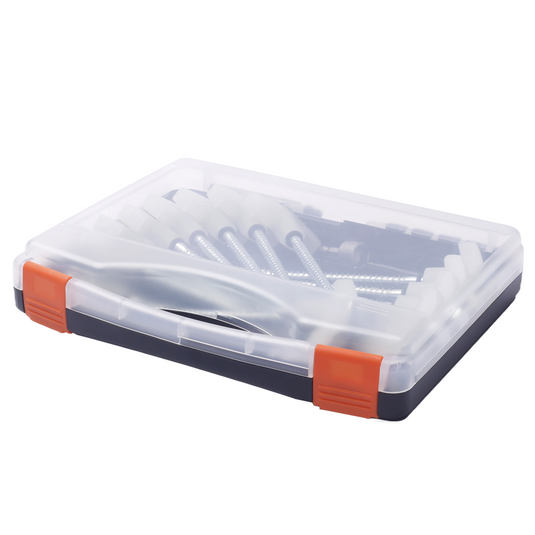 Bush Tracks Screw in Tent Peg Set (Glow In The Dark)