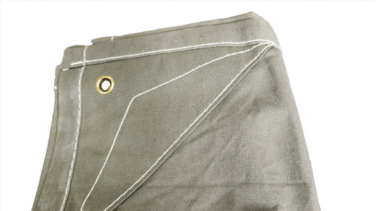 HEAVY DUTY CANVAS TARP 8'x10' NEW (3M x 2.4M)