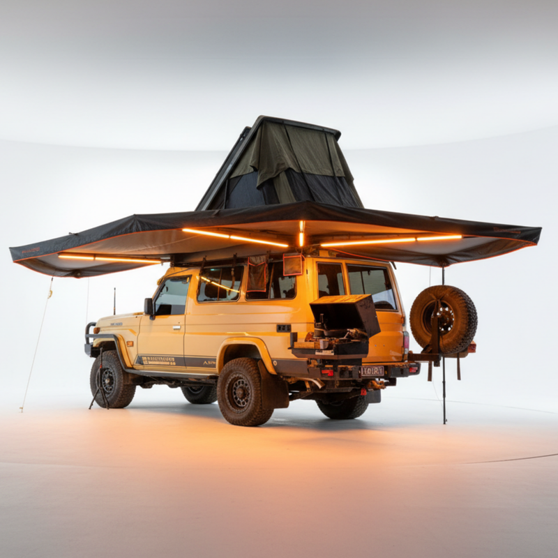 Load image into Gallery viewer, Bush Tracks 270 Freestanding XL Awning

