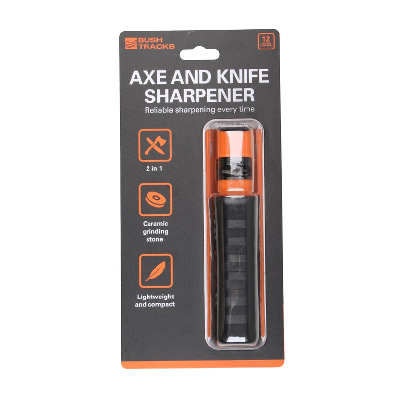 Load image into Gallery viewer, Bush Tracks Axe and Knife Sharpener
