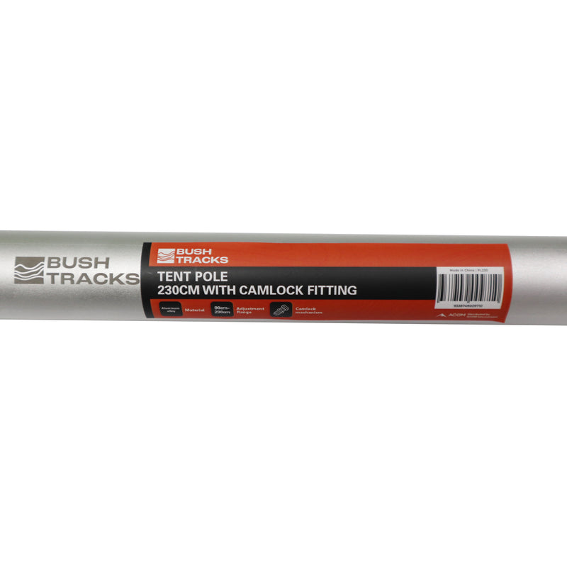 Load image into Gallery viewer, Bush Tracks Camlock Adjustable 230cm Tent Pole
